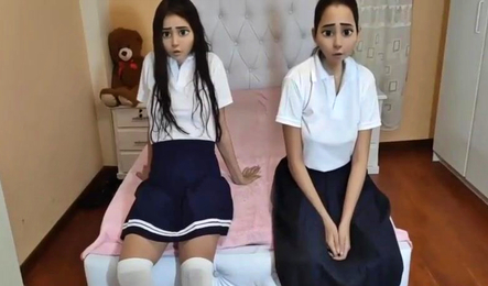 Stepdaughters sexually educated by Stepdad